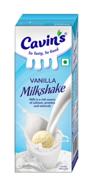 Cavin's Vanilla Milkshake - 170ml